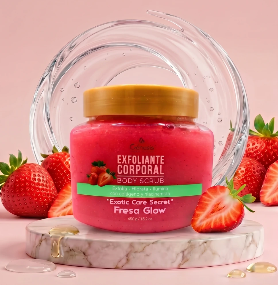 [GNS-EXF-0020] EXFOLIANTE CORPORAL FRESA GLOW