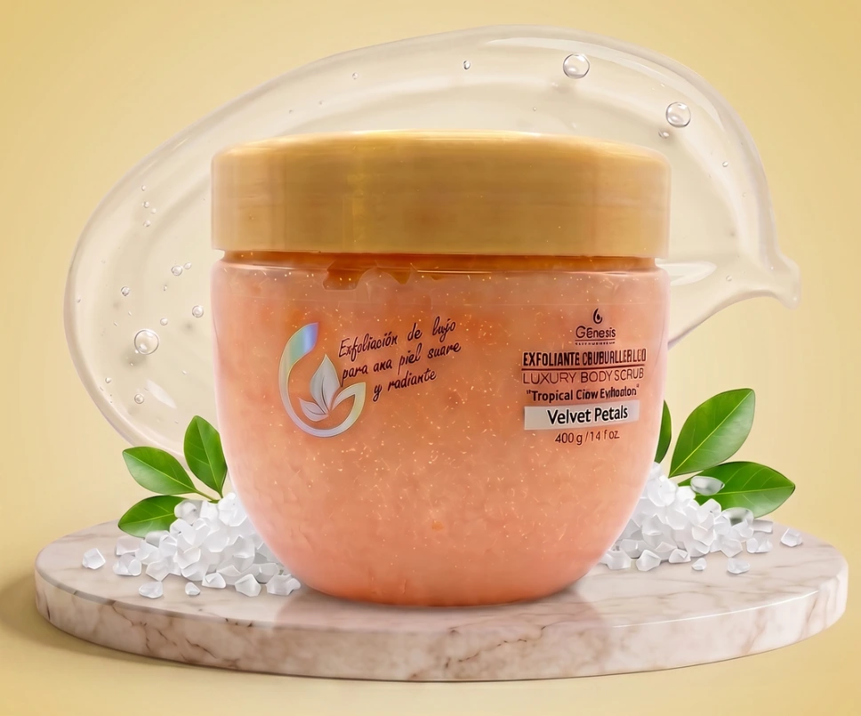 [GNS-EXF-0051] EXFOLIANTE CORPORAL DE LUJO VELVET PETALS