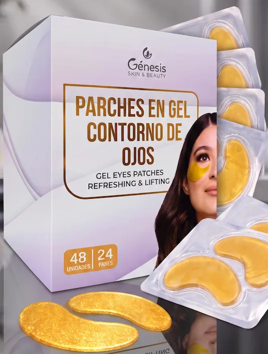 PARCHES EN GEL CONTRONO DE OJOS SET DE TOCADOR 24 PARES